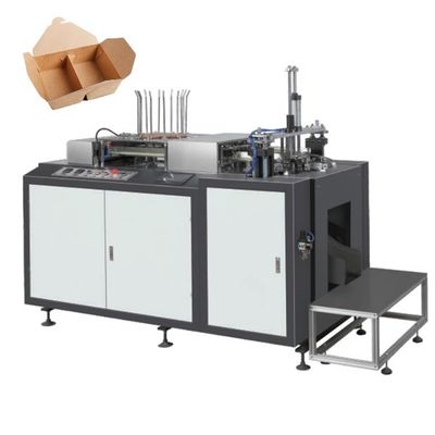 Máy làm hộp cơm trưa bằng giấy điều khiển PLC Hình thành nóng chảy